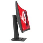 ⁦ASUS 27″ ROG Strix XG27WCMS Curved 2K 280Hz 1ms Fast VA HDR400 USB-C HDMI 2.1 Gaming Monitor, Black⁩ - الصورة ⁦2⁩