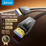⁦JASOZ HDMI 2.1 Fiber Optical Cable 8K 60Hz A138 – 40M⁩ - الصورة ⁦3⁩