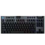 لوجيتيك كيبورد لاسلكي موديل G915 X Lightspeed TKL , الاصدار الانجليزي Tactile - اسود