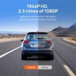 كاميرا السيارة 70mai A500S  بدقّة 2.7K وشاشة 2 إنش ودعم التصوير المزدوج – أمامي + خلفي - Image 2