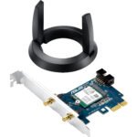ASUS AC55BT AC1200 WiFi Bluetooth PCIe Wireless Adapter Card