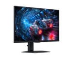 ⁦شاشة سامسونج أوديسي G7 G70F مقاس 27 بوصة بدقة 4K (3840×2160)، معدل تحديث مزدوج 180Hz أو 360Hz FHD، زمن استجابة 1ms، G-Sync، Pivot، HDMI 2.1، لوحة IPS مسطحة – أسود⁩ - الصورة ⁦4⁩