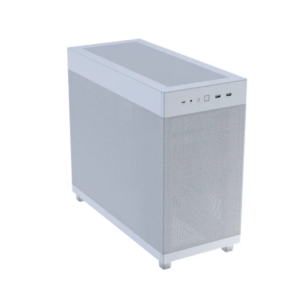 ASUS Prime AP303 Mesh Panel ATX Gaming PC Case – White