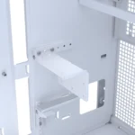⁦ASUS Prime AP303 Mesh Panel ATX Gaming PC Case – White⁩ - الصورة ⁦3⁩