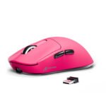 ⁦ATTACK SHARK X3 Wireless Gaming Mouse PAW3395 49g Superlight up to 26000 DPI - Berry Red⁩ - الصورة ⁦2⁩