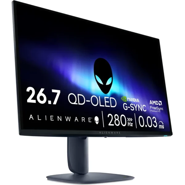 Alienware 27″ AW2725D 280Hz 0.03ms QD-OLED 2K HDMI 2.1 Rotatable HDR400 Gaming Monitor