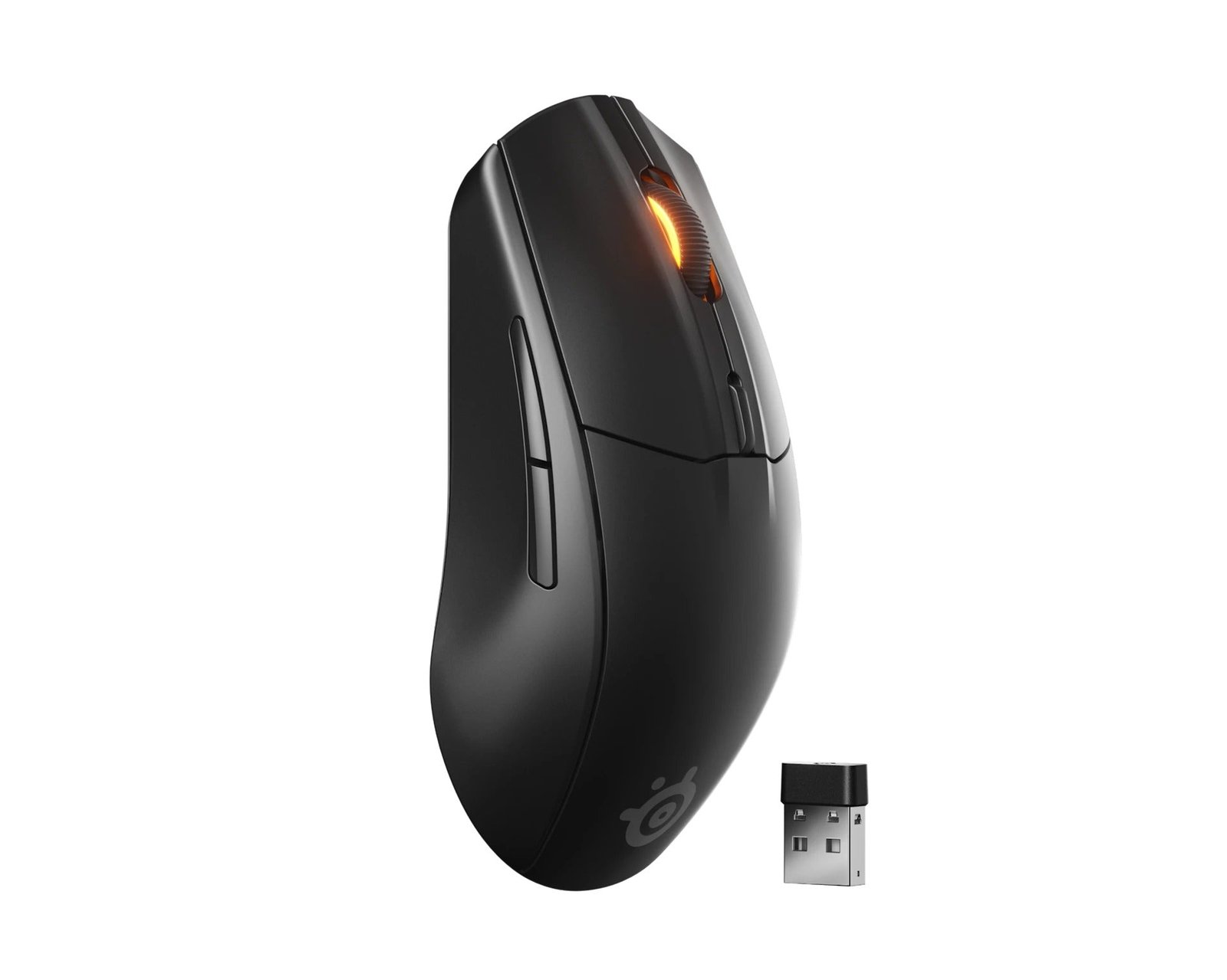 b56f708b1c3c28a6601b5d475677fda5 ماوس ألعاب ستيل سيريز رايفل ٣ اللاسلكي الجيل الثاني – أسود رقم الموديل ٦٢٥٢٣ - الصورة 1