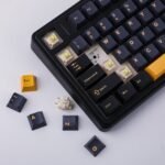 ⁦اولى لوحة مفاتيح ميكانيكية F75 – بنسبة 75% – بلوتوث / 2.4GHz / سلكي (ثلاثي الوضع) - اسود⁩ - الصورة ⁦12⁩