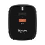 Baseus Funzi Dual USB 3.0 Quick Charging Wall Charger (UK) - Level UpBaseus6953156263093