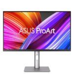 شاشة اسوس برو ارت PA279CRV مقاس 27 بوصة بدقة 4K UHD (3840 × 2160)، تغطية 99% من نطاق ألوان DCI-P3، تغطية 99% من نطاق ألوان ادوبي ار جي بي، دقة ألوان ΔE، لوحة IPS - أسود