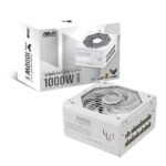 مزود طاقة ASUS TUF Gaming 1000W Gold – إصدار أبيض – 80 Plus Gold