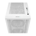 DeepCool CH560 Digital Tempered Glass Mid-Tower PC Case, 4-Fan (White) - Image 4