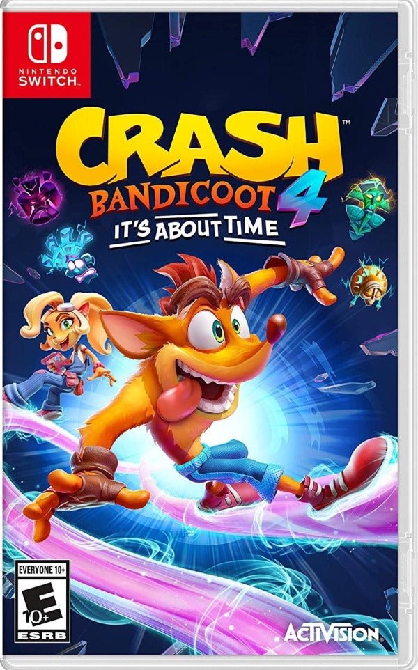 Crash Bandicoot 4: It’s About Time for Nintendo Switch - Level Up Nintendo Switch Video Games