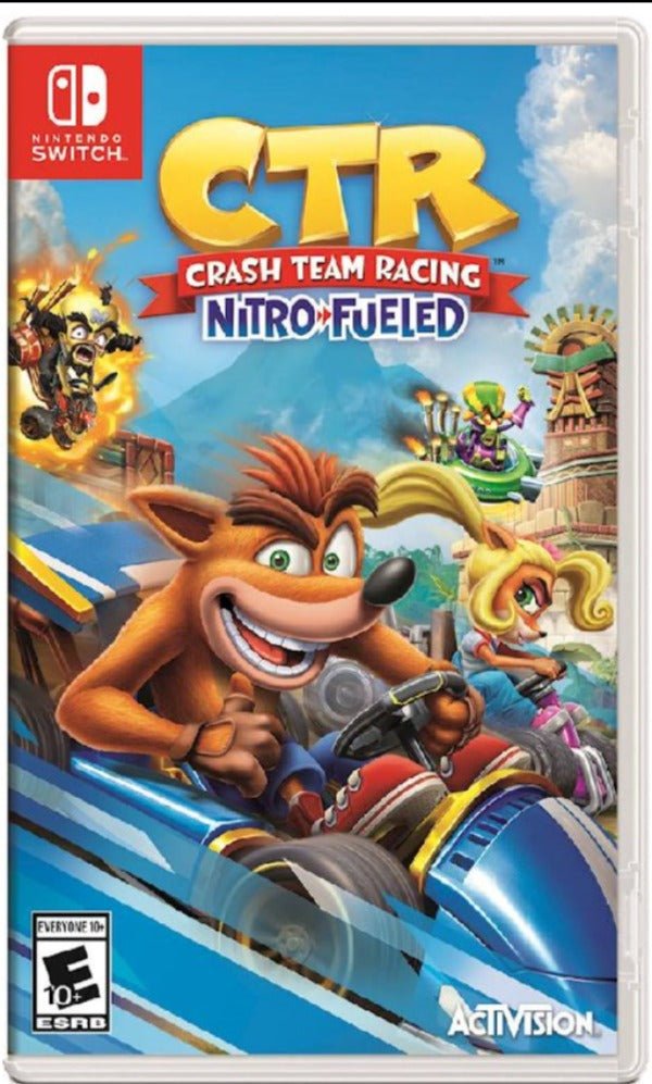 Crash Team Racing Nitro Fueled for Nintendo Switch - Level Up ACTIVISION Switch Video Games