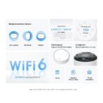 ⁦TP-Link Deco X50-PoE AX3000 Whole Home Mesh WiFi 6 System | 3-Pack⁩ - الصورة ⁦3⁩