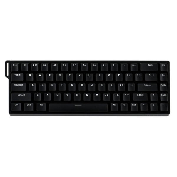 لوحة مفاتيح الألعاب AULA WIN68HE – سلكية – 68 مفتاح – بنسبة 65% – تصميم Gasket – مفاتيح مغناطيسية Greywood – أسود
