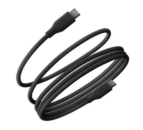 كابل مغناطيسي Energea HELIX 60، ثنائي القطب، بسرعة 480 ميجابت في الثانية، وقوة 60 واط، وطول 1.5 متر - أسود