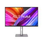 شاشة أسوس بروآرت PA329CRV بحجم 32 بوصة بدقة 4K UHD 3840x2160، معدل تحديث 60 هرتز، زمن استجابة 5 مللي ثانية، منفذ USB-C بقوة 96 واط، دقة ألوان ΔE < 2، HDR 400، 98% DCI-P3، شاشة احترافية من نوع IPS