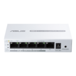ASUS ExpertWiFi EBP15 5-Port GbE Smart Managed PoE+ Switch, 4 PoE+ ports, 60W