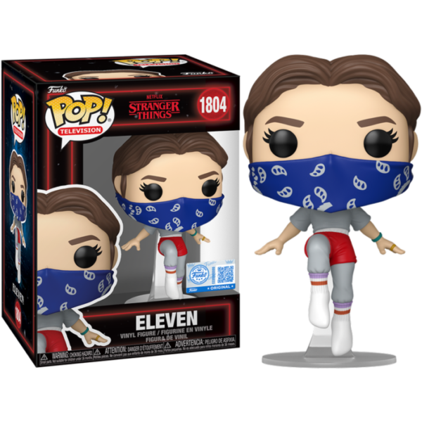 مجسم Funko Pop! TV من مسلسل Stranger Things لشخصية Eleven إصدار حصري