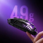 ⁦ماوس جرافاستار ميركوري إكس برو اللاسلكي للجيمينج - فضي بين النجوم⁩ - الصورة ⁦7⁩