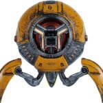 GravaStar Mars Pro Bluetooth 5.0 Speaker with Bass Boost and Stereo Sound- War Damaged Yellow - Level UpGravaStarSpeakers6972448920193