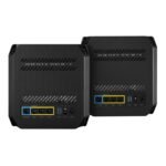 ⁦ASUS ROG Rapture GT6 Gaming Mesh WiFi 6 System Tri-band – Black (2-Pack)⁩ - الصورة ⁦3⁩
