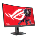 ⁦شاشة ألعاب منحنية Asus ROG Strix XG27WCMS بحجم 27 بوصة بدقة QHD (2560×1440)، معدل تحديث 280Hz، زمن استجابة 1ms، تدعم HDMI 2.1، لوحة VA، وتقنية FreeSync Premium – لون أسود⁩ - الصورة ⁦5⁩