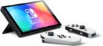 Nintendo Switch – OLED Model w/ White Joy-Con- and Paper Mario: The Origami King - Level Up