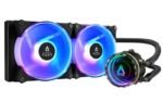 Azza SP Blizzard 240 all in one RGB Lights liquid cooler - Black - Image 2