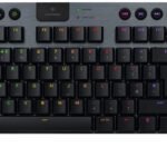 Logitech G915 LIGHTSPEED TKL Tenkeyless Wireless Mechanical Gaming Keyboard - Black - Level UpLogitechPC5.10E+12