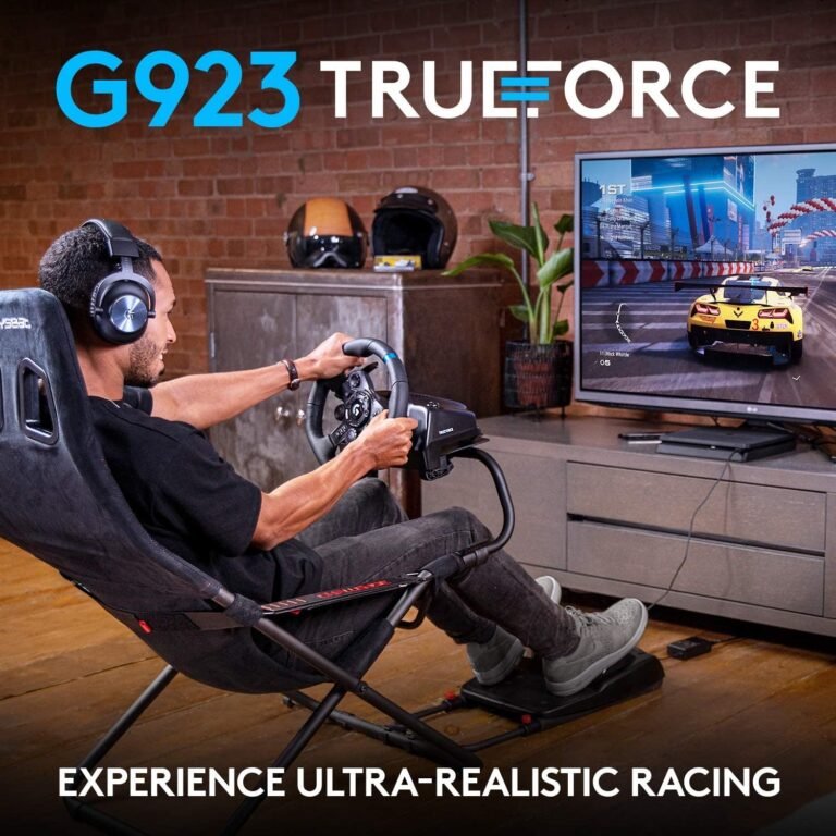 Logitech G923 Racing Wheel For PS5 & PS4 & PC - Level UpLogitechAccessories5099206082809