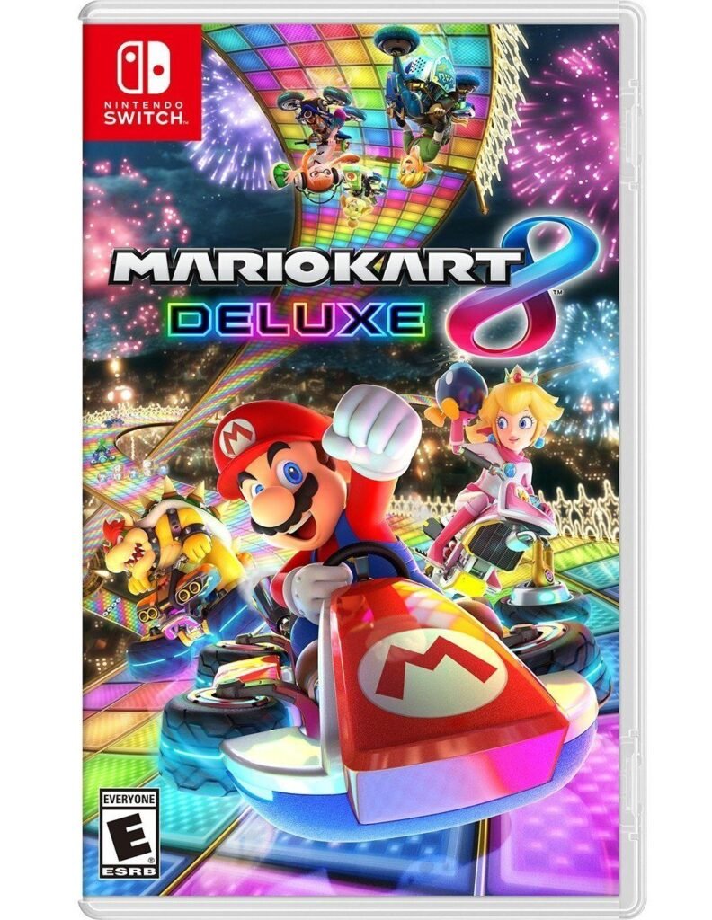 Mario Kart 8 Deluxe for Nintendo Switch - Level Up Nintendo Switch Video Games 045496590475