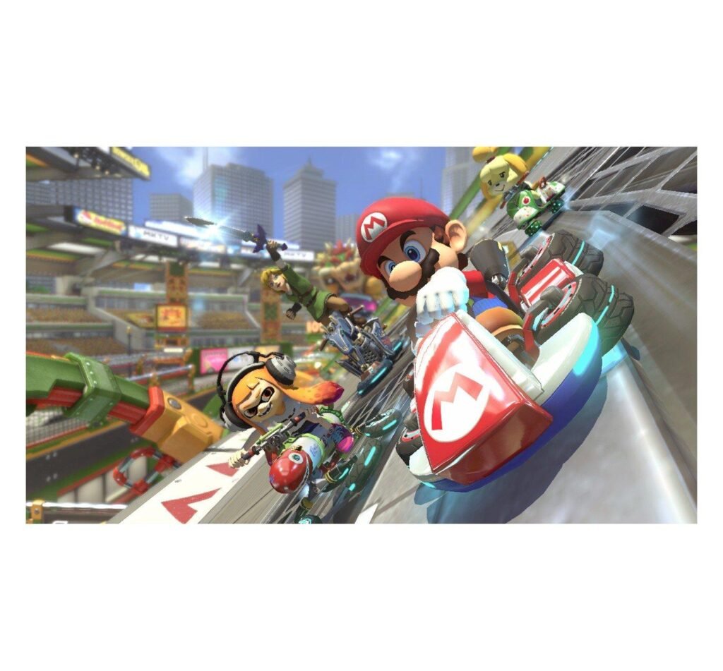 Mario Kart 8 Deluxe for Nintendo Switch - Level Up Nintendo Switch Video Games 045496590475
