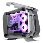 ⁦JONSBO MOD-4 ATX E-Sports Desktop Computer PC Open Cool Case – Gray⁩ - الصورة ⁦2⁩