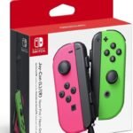 Nintendo Switch Joy-Con (L/R) Controllers - Green & Pink - Level Up Nintendo Switch Accessories 045496430795