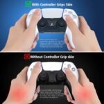 OIVO controller Grip Skin for PlayStation 5 - White - Level UpOivo