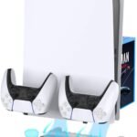 OIVO Vertical Stand with Controller Charging Station & Suction Cooling Fan - Level UpOivoPlaystation 5 Accessories6972861543573