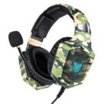 Onikuma K8 Professional Gaming Headset - “Noise Cancellation" - Army Green - Level UpOnikumaHeadset6972470560374