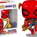 POP: MARVEL- AVENGERS END GAME IRON SPIDER W/ GAUNTLET (GW) (EXC) - Level UpFunkoAccessories889698688956