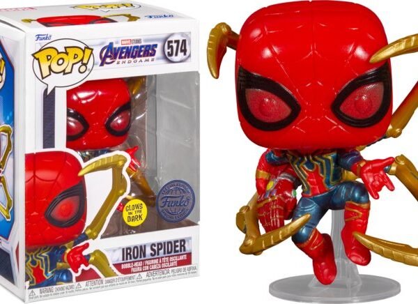POP: MARVEL- AVENGERS END GAME IRON SPIDER W/ GAUNTLET (GW) (EXC) - Level UpFunkoAccessories889698688956