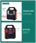 Portable Solar Power Lighting & Charging System with 2 Bulbs for Camping Picnic Home and Outdoors with MP3 & Radio - Level UpLevel UpSmart Devices501692