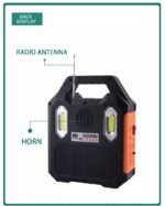 Portable Solar Power Lighting & Charging System with 2 Bulbs for Camping Picnic Home and Outdoors with MP3 & Radio - Level UpLevel UpSmart Devices501692