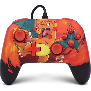 PowerA Enhanced Wired Controller for Nintendo Switch (Pokemon: Charizard Vortex) - Level UpPowerASwitch Controller617885006210