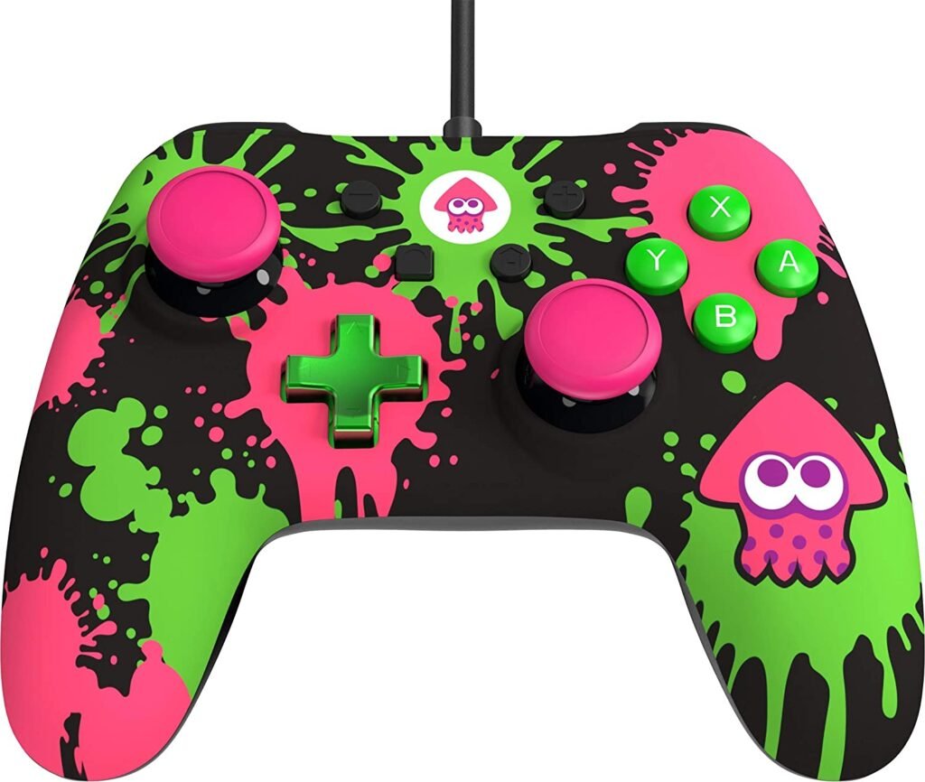 PowerA Enhanced Wired Controller for Nintendo Switch – Splatoon 2 - Level UpLevel Up617885017537
