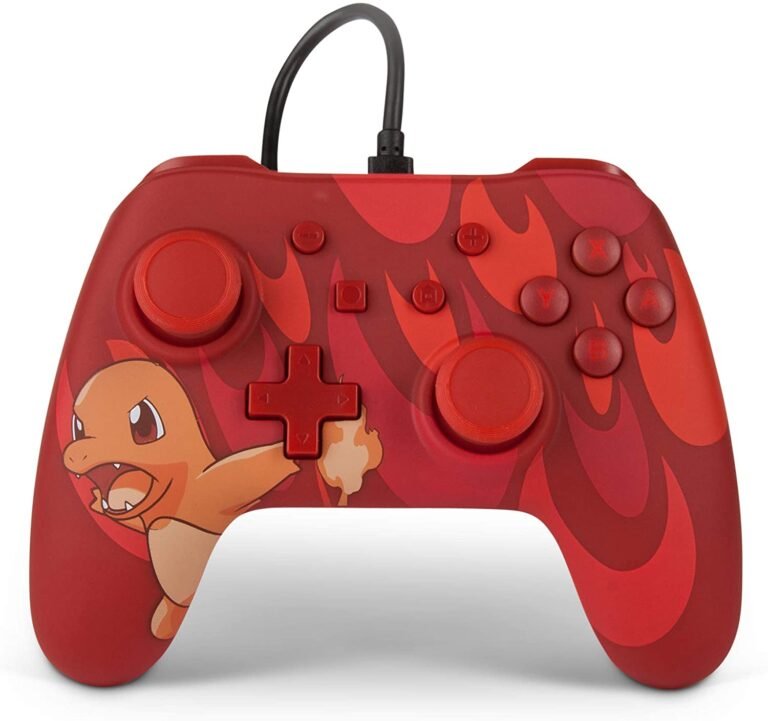 PowerA Pokémon Enhanced Wired Controller for Nintendo Switch – Blaze Charmander - Level UpPowerASwitch Accessories617885020339