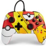 PowerA Pokémon Enhanced Wired Controller for Nintendo Switch - Pikachu Pop Art - Level UpPowerASwitch Accessories6.18E+11