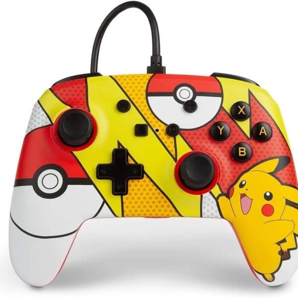 PowerA Pokémon Enhanced Wired Controller for Nintendo Switch - Pikachu Pop Art - Level UpPowerASwitch Accessories6.18E+11