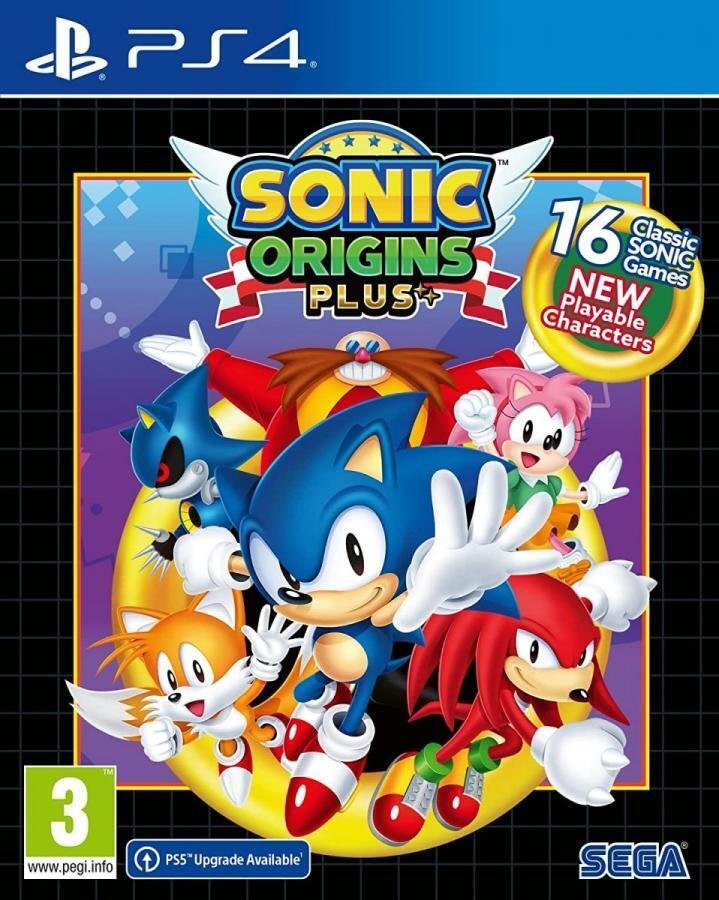 ps4-sonic-origins-plus-pal-983148 PS4 Sonic Origins Plus - PAL - Level UpSEGAPlaystation Video Games5055277050307
