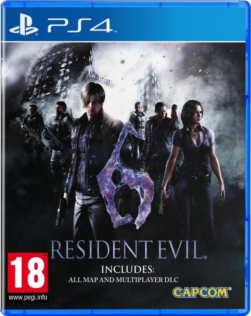 Resident Evil 6 for PlayStation 4 (EU) - Level Up Capcom PlayStation 013388560295